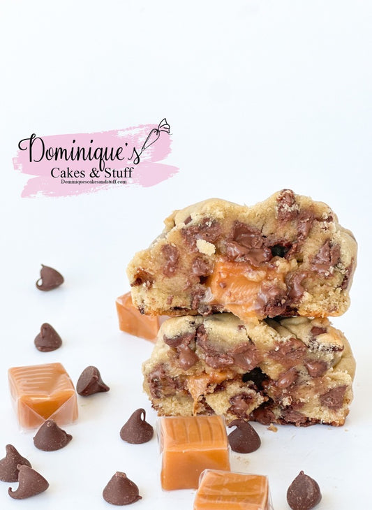 Caramel Chocolate Delight Cookie - Jumbo